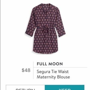 Full Moon maternity tunic